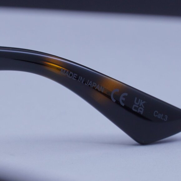 Saint Laurent SL 757 002 Square Sunglasses - Havana/Grey - Picture 6 of 10